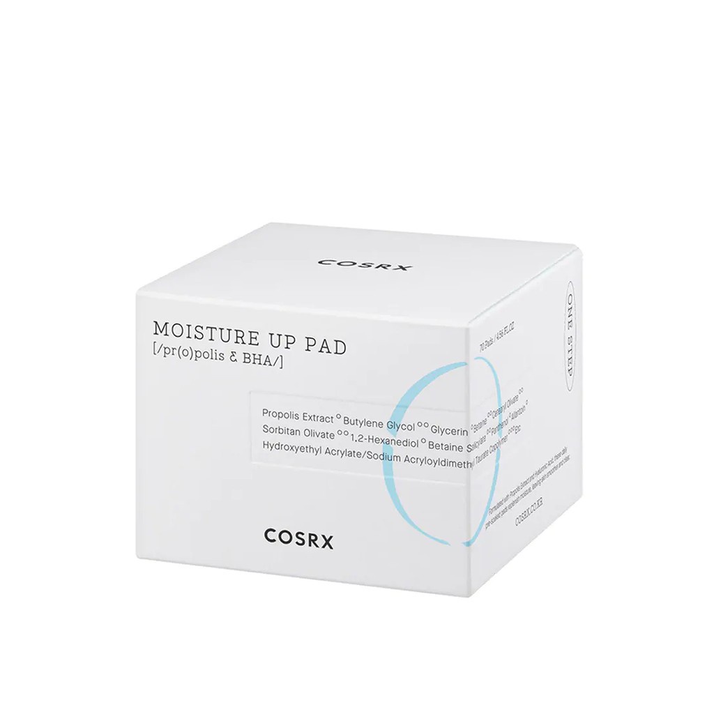Bông Tẩy Tế Bào Chết Cosrx One Step Moisture Pad Dưỡng Ẩm 70 Miếng