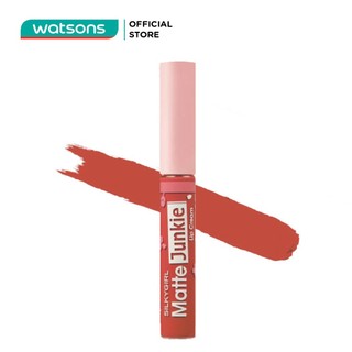 Son Kem Silkygirl Matte Junkie Lip Cream 5.8ml .#13 Hồng Sakura