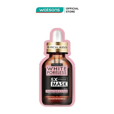 Mặt Nạ Giấy Rojukiss Làm Mờ Thâm và Dưỡng Sáng Da Premium White Poreless 25ml