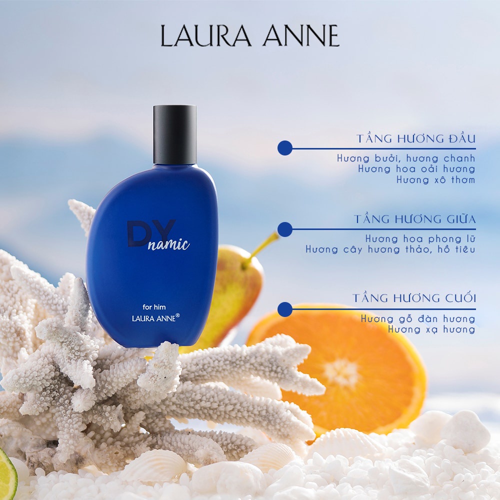 Nước Hoa Laura Anne Dynamic For Him EDP 50ml
