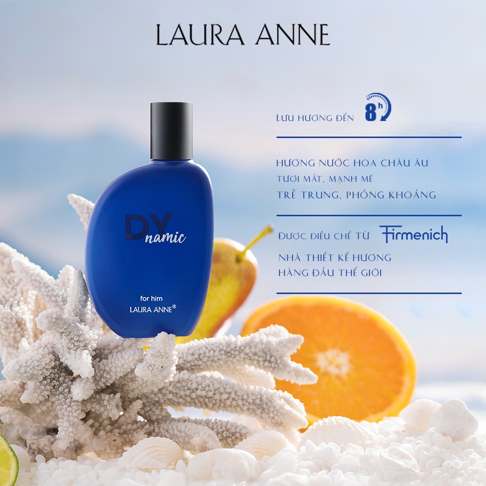 Nước Hoa Laura Anne Dynamic For Him EDP 50ml