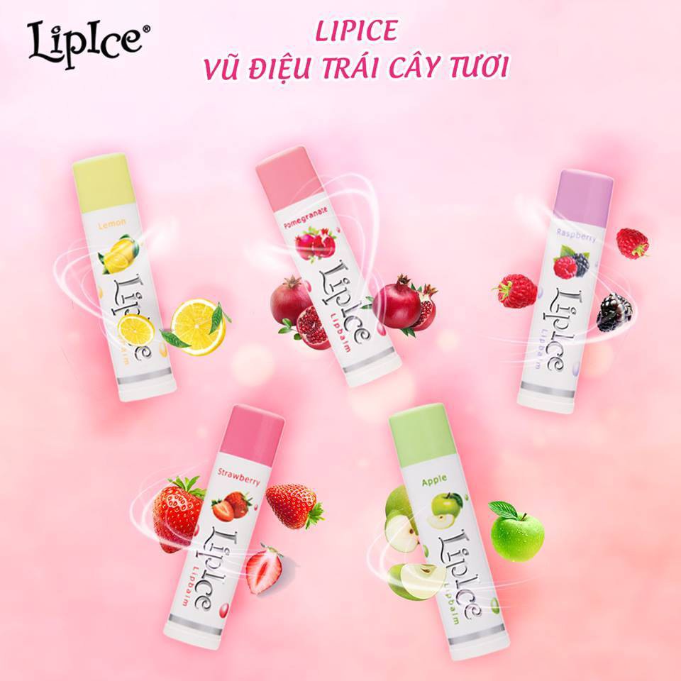 Son Dưỡng LipIce 4.3g - Hương Táo