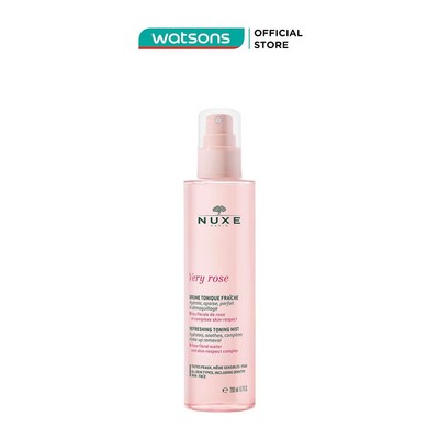 Xịt Khoáng Nuxe Dưỡng Ẩm Chiết Xuất Hoa Hồng Very Rose Refreshing Toning Mist 200ml