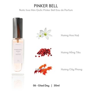 Nước Hoa Pinker Bell Eau De Parfum 30ml No.06 Glad Day