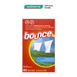 [Mã FMCGWA101 giảm 8% đơn 250K] Giấy Thơm Quần Áo Bounce Dùng Cho Máy Sấy Outdoor Fresh 80 Tờ
