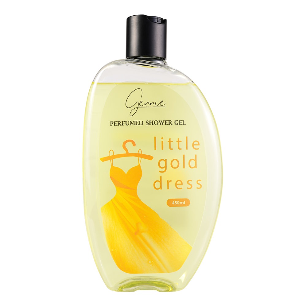 [Mã FMCGWA101 giảm 8% đơn 250K] Sữa Tắm Nước Hoa Gennie Little Gold Dress Shower Gel Phóng Khoáng và Sôi Nổi 450ml