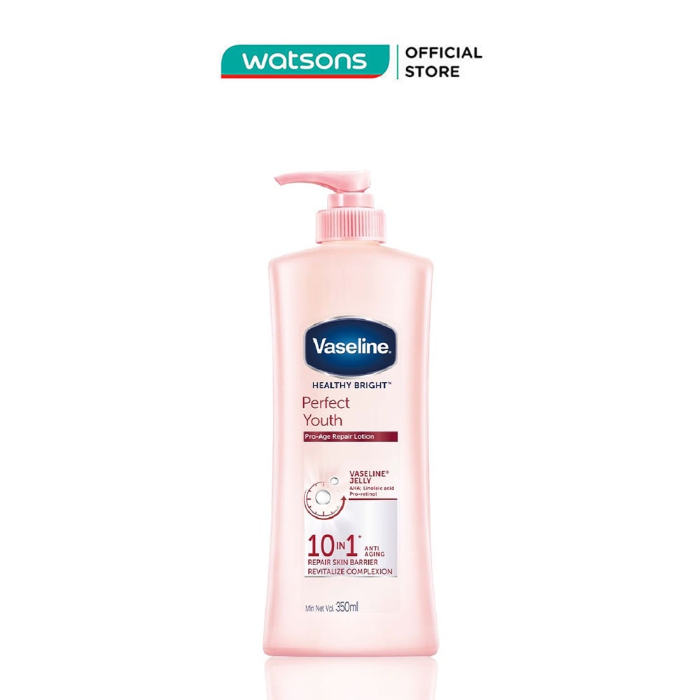 Sữa Dưỡng Thể Vaseline Perfect Youth Anti-Aging Ngừa Lão Hóa 350ml