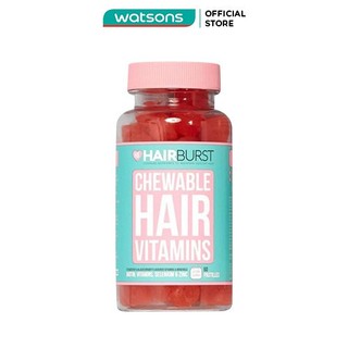 Thực Phẩm Chức Năng Hairburst Chewable Hair Vitamins Kẹo Dẻo Kích Thích Mọc Tóc 60 Viên 96g