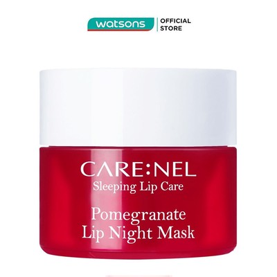 Mặt Nạ Ngủ Môi Care:Nel Pomegranate Lip Night Mask Cấp Ẩm Ngừa Nứt Nẻ Hương Lựu 5g