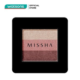 Phấn Mắt Missha Triple Shadow 3 Màu 2g .#6 Marsala Red
