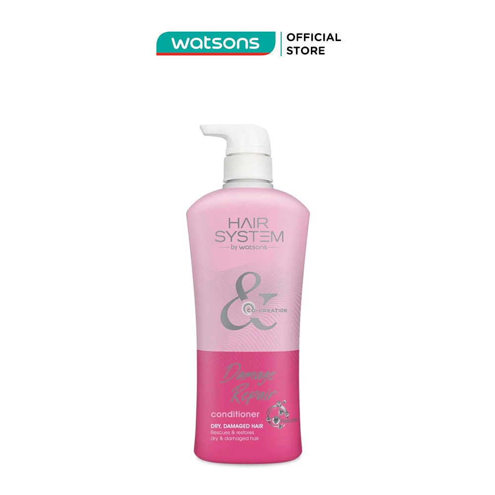 Dầu Xả Hair System By Watsons Phục Hồi Tóc Repair Hair 500ml