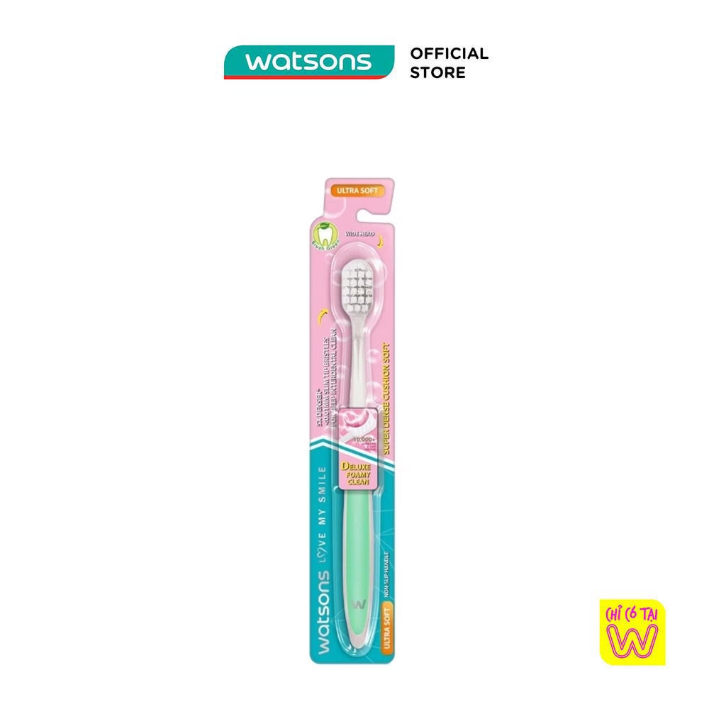 Bàn Chải Đánh Răng Watsons Super Dense Cushion Soft Toothbrush  1s