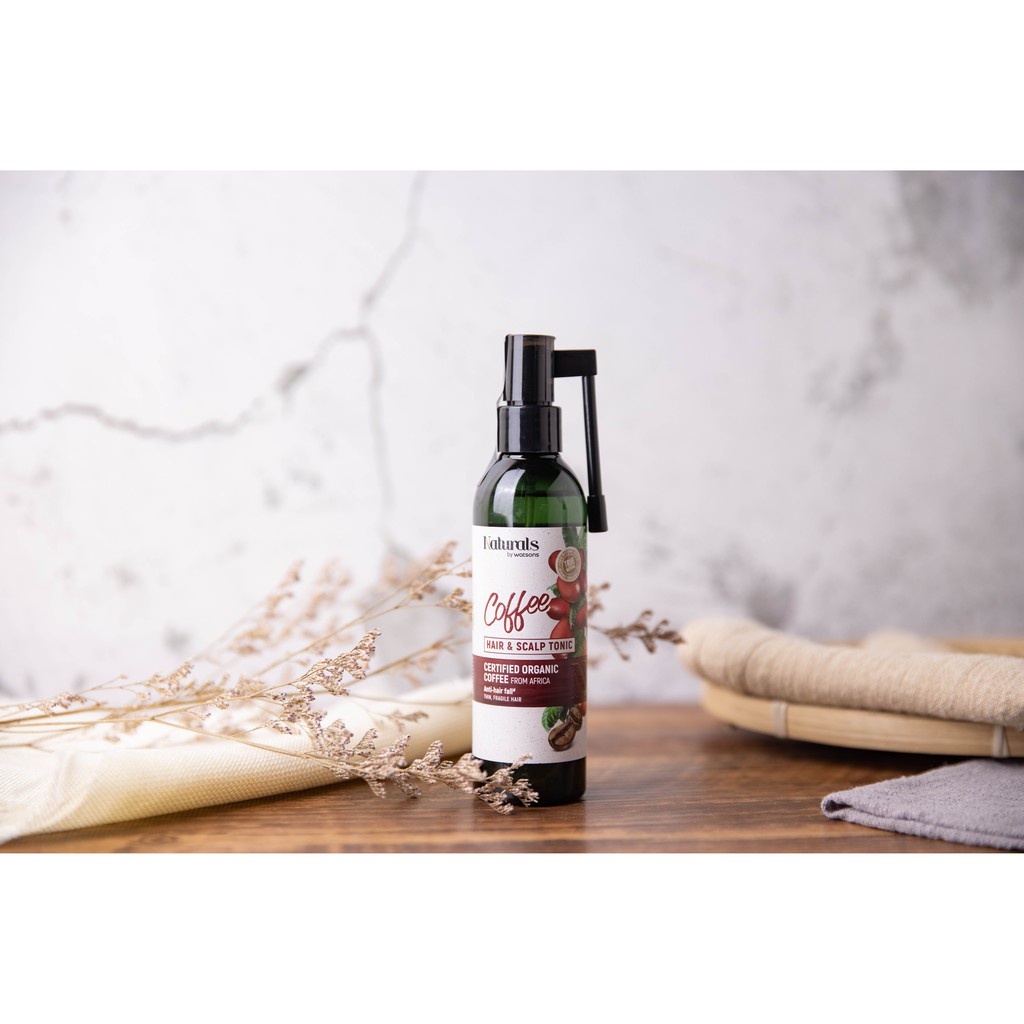 Xịt Dưỡng Tóc Naturals By Watsons True Natural Chiết Xuất Coffee 120ml