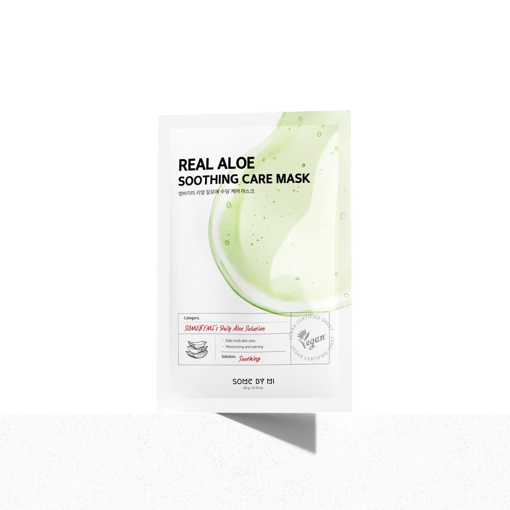 Mặt Nạ Giấy Some By Mi Tinh Chất Lô Hội Real Aloe Soothing Care Mask 20g