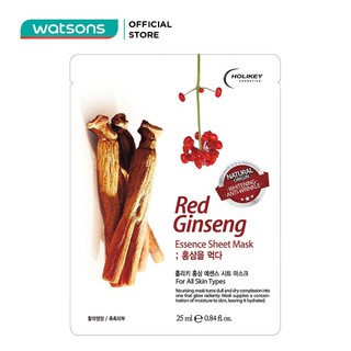 Mặt Nạ Holikey Red Ginseng Essence Sheet Mask Nhân Sâm Đỏ 25ml