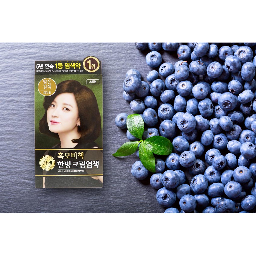 Kem Nhuộm Reen Heukmobichaek Oriental Light Brown 128g