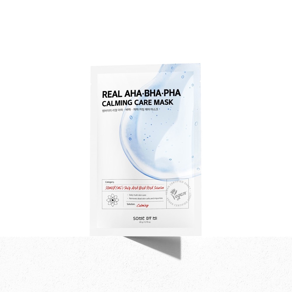 Mặt Nạ Giấy Some By Mi Real AHA-BHA-PHA Calming Care Mask 20g