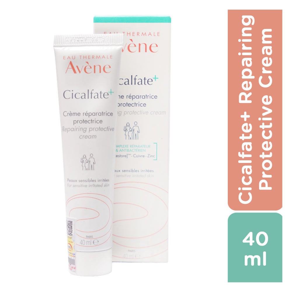 [Mã FMCGWA101 giảm 8% đơn 250K] Kem Dưỡng Avene Phục Hồi Da Cicalfate+ Repairing Protective Cream 40ml