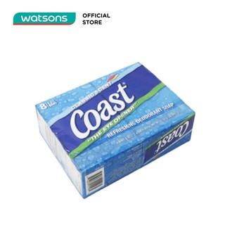 Xà Phòng Coast Classic Scent Refreshing Deodorant Soap 113g x 8 Cái