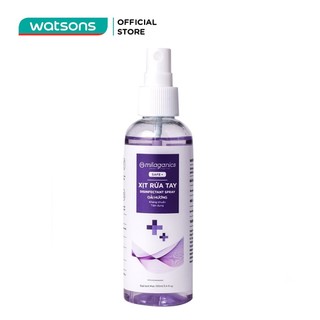 Xịt Rửa Tay Milaganics Disinfectant Spray Oải Hương Kháng Khuẩn 100ml