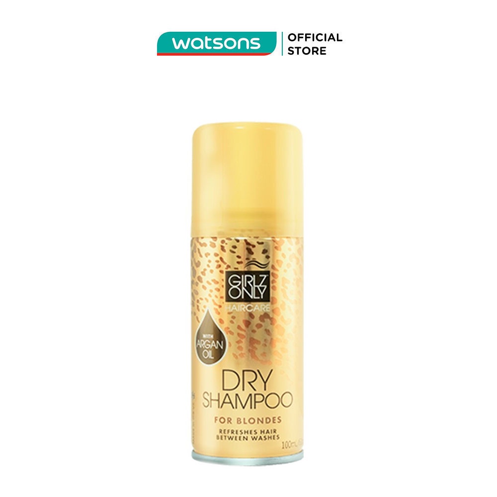 Dầu Gội Khô Girlz Only For Blondes 100ml