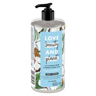 Sữa Dưỡng Thể Love Beauty & Planet Lusious Hydration Phục Hồi Da Thiếu Ẩm 400ml