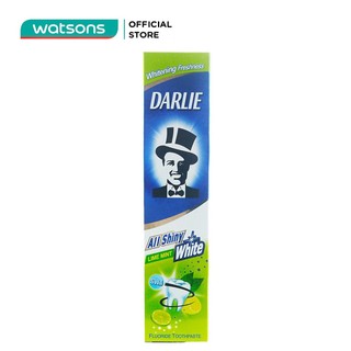 [Mã FMCGWA101 giảm 8% đơn 250K] Kem Đánh Răng Darlie Trắng Sáng Chanh Bạc Hà 140g
