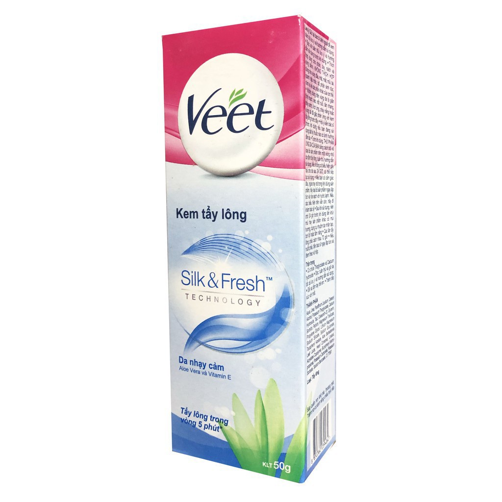 Kem Tẩy Lông Veet Da Nhạy Cảm 50g