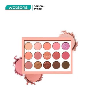 Bảng Phấn Mắt Macqueen Newyork 1001 Tone On Tone Shadow Palette Sành Điệu 70g -  Coral Edition