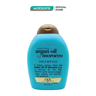 [Mã FMCGWA101 giảm 8% đơn 250K] Dầu Gội OGX Renewing + Argan Oil Of Morocco Phục Hồi Hư Tổn 385ml