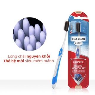 Bàn Chải Đánh Răng Colgate SlimSoft Flex Clean Charcoal