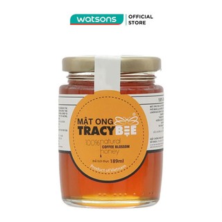 Mật ong hoa cà phê tracybee coffee blossom honey 100% nguyên chất 189ml