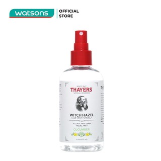 [Mã FMCGWA101 giảm 8% đơn 250K] Nước Hoa Hồng Không Cồn Hương Dưa Leo Thayers Witch Hazel Cucumber 237ml (Dạng Xịt)