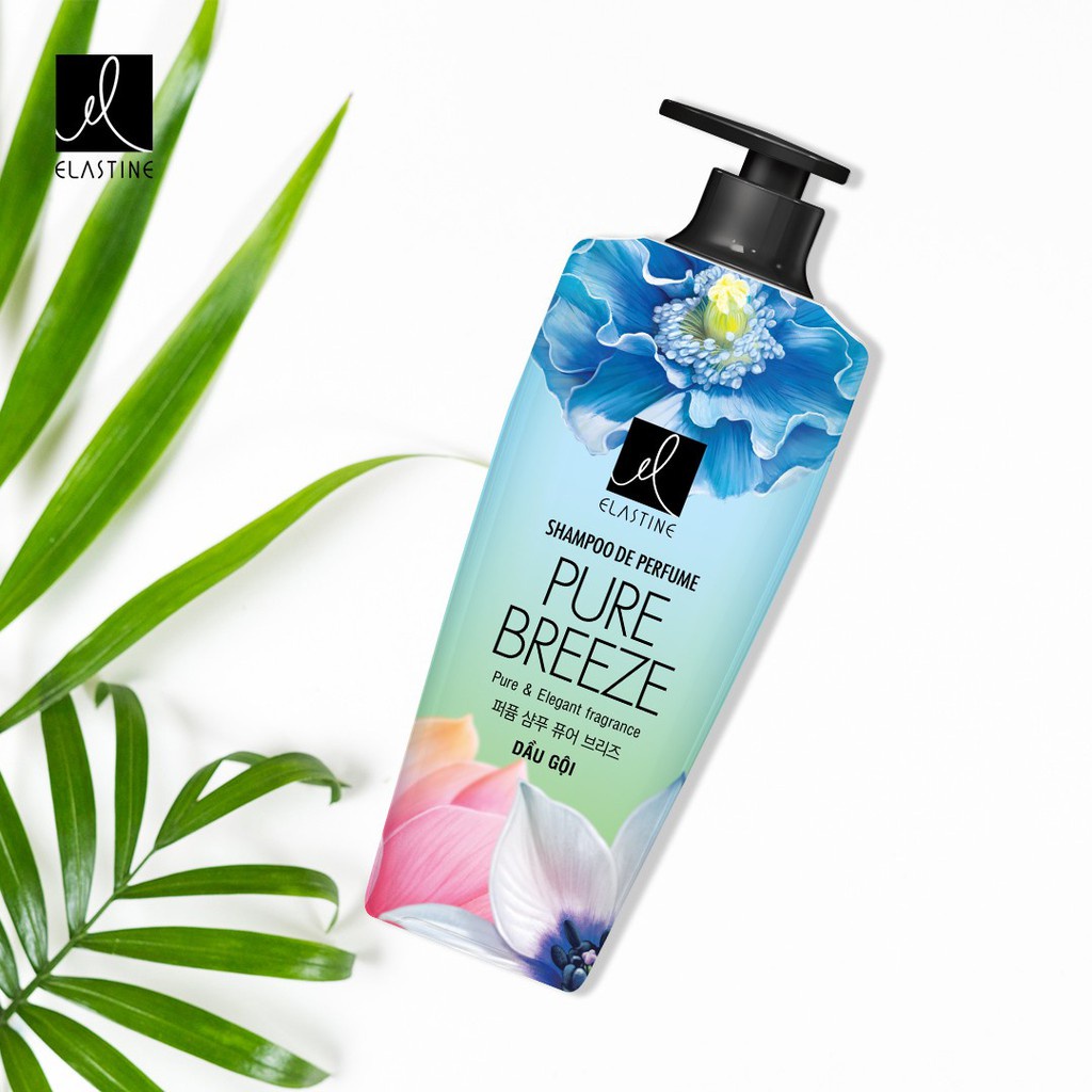 Dầu Gội Nước Hoa Elastine Pure Breeze 600ml