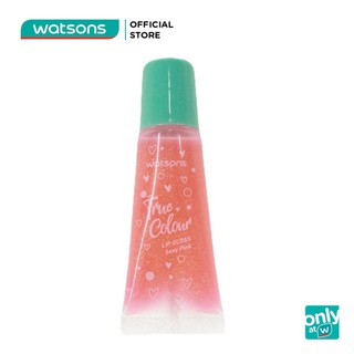 Son Bóng Dưỡng Watsons True Colour Lip Gloss Sexy Pink Hồng Gợi Cảm 8g