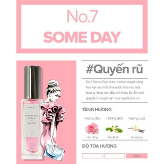 Nước Hoa Pinker Bell Eau De Parfum 30ml No.07 Some Day