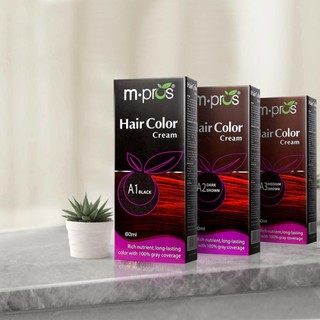 Nhuộm Phủ Bạc 100% Mpros 60ml - 1 ( Đen)