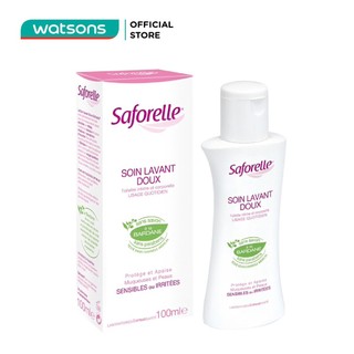 Gel vệ sinh phụ nữ saforelle dịu nhẹ 100ml