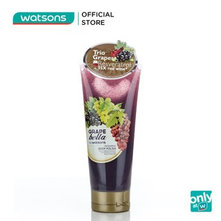 Tẩy Tế Bào Chết Toàn Thân Grape Bella By Watsons 200ml