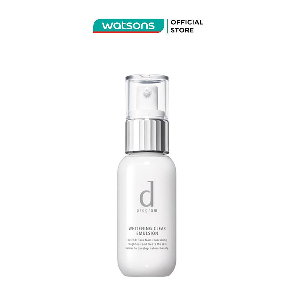 Sữa Dưỡng Trắng Da D Program Whitening Clear Emulsion 100ml