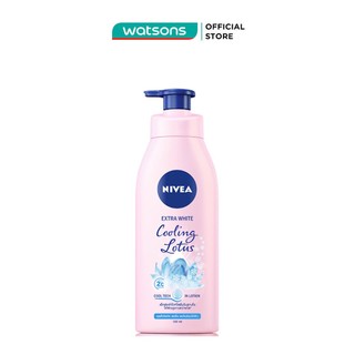 Sữa Dưỡng Thể Nivea Extra White Cooling Lotus Dưỡng Trắng Dịu Mát 350ml