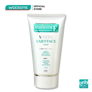 Sữa Rửa Mặt Trắng Da Smooth E White BabyFace Foam 4in1 30ml