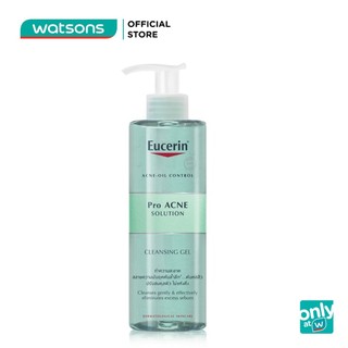 Sữa Rửa Mặt Cho Da Mụn Eucerin Cleansing Gel pro Acne Solution 400ml