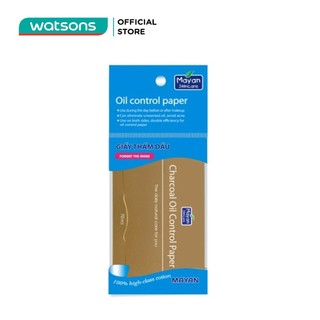 Giấy Thấm Dầu Mayan Powder Oil Control Paper 70 Tờ Phấn (Gói Có 70 Tờ Phấn)