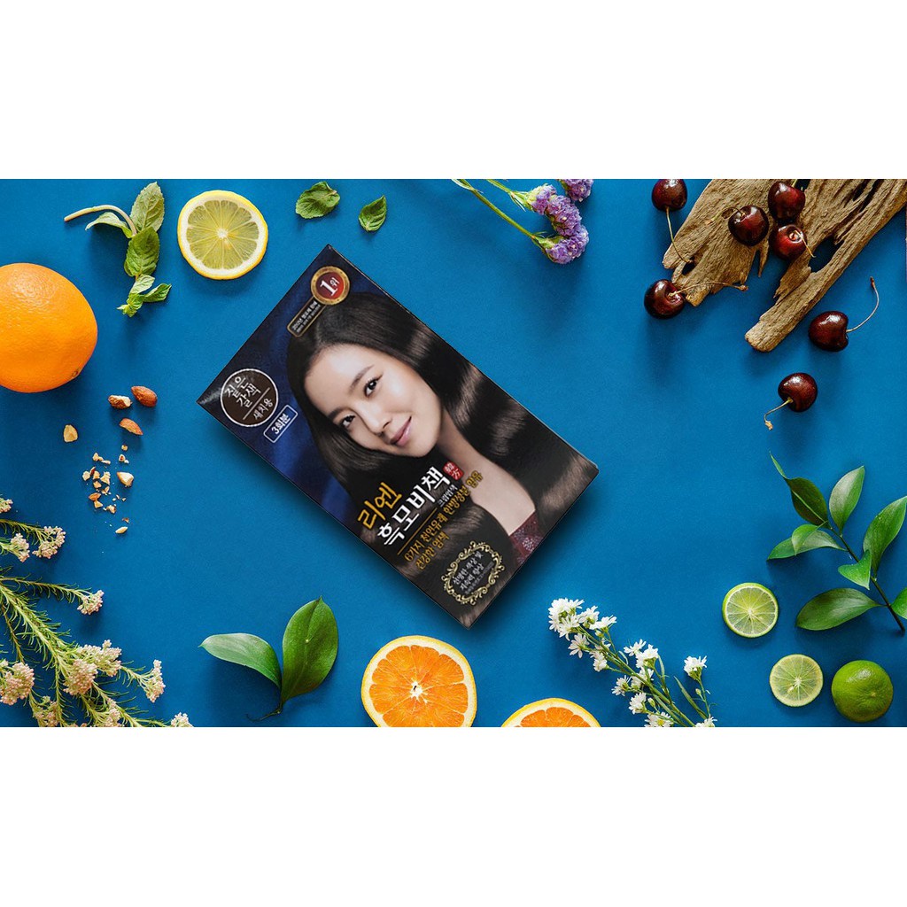 Kem Nhuộm Tóc Reen Heukmobichaek Oriental Deep Brown 128g