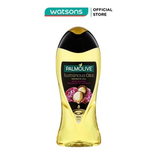 Sữa Tắm Palmolive Luminous Oils Dầu Macca Và Hoa Mẫu Đơn Phục Hồi Năng Lượng Cho Làn Da 400ml