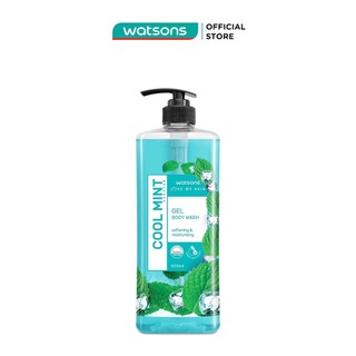 Gel Tắm Watsons Love My Skin Cool Mint Added Moist Active Chiết Xuất Từ Bạc Hà 1000ml