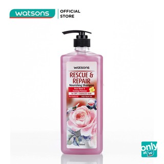 Dầu Gội Dưỡng Ẩm Phục Hồi Watsons Nước Hoa Hồng Và Hoa Anh Thảo 1L