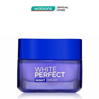 Kem Dưỡng L'Oreal Paris Skincare Sáng Da Ban Đêm White Perfect 50ml