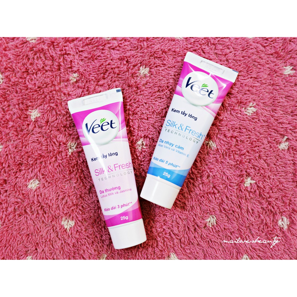 Kem Tẩy Lông Veet Da Thường 25g